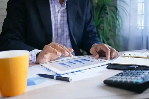 Finance influencer content example