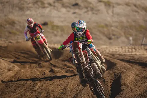 Motocross influencer content example