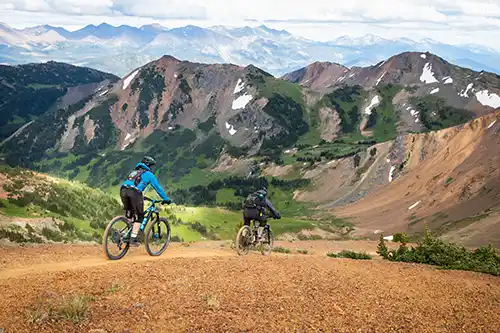 Mountain Biking influencer content example